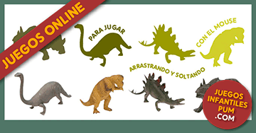Juegos infantiles en línea y gratis para niños pequeños: Dinosaurios
