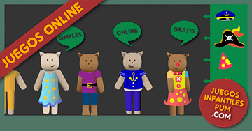 Juegos infantiles online: Disfraces