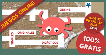 Juegos gratis de laberintos en línea para bebés niños: cangrejo