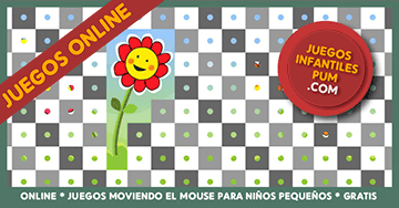 Juegos para niños y niñas de 3 y 4 años gratis: Flores. Juego educativo infantil para jugar online