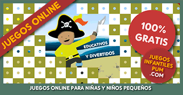 Juegos gratis para niños de 3 y 4 años: A jugar online con el pirata