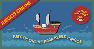 Juegos online para bebés de 2 y 3 años. Paseo en el mar