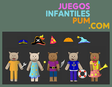 Juegos Infantiles online y gratis para bebés y niños de 2, 3, 4, 5 y 6 años
