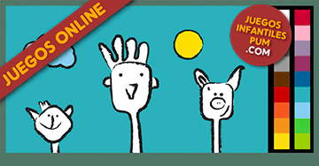Dibujos infantiles fáciles para colorear y pintar animales divertidos, gratis y online
