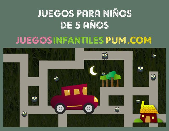 Juegos para niños de 5 años en Juegos Infantiles Pum
