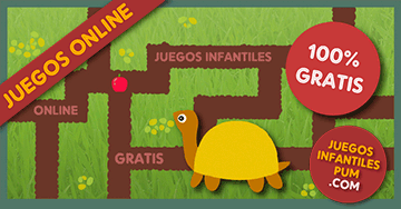 Juegos de laberintos online para bebés y niños pequeños: La tortuga