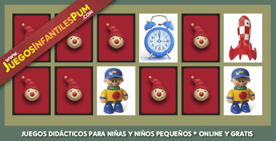 Juegos de Memoria Online para Niños