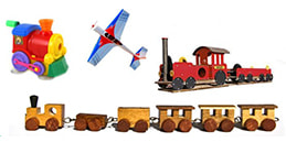 Juegos interactivos para niños y niñas pequeños: Trenes