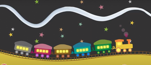 Videos infantiles para bebés y niños de 3 a 5 años en Juegos Infantiles Pum. Tren de colores