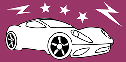 Autos originales para colorear online: pintar con colores divertidos carros, coches modernos y autos