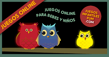 Juegos infantiles online para bebés y niños: Los Búhos 