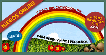 Juegos para bebés, niñas y niños: Arcoiris. Juegos educativos infantiles online y gratis