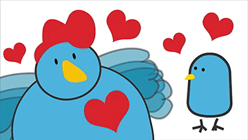 Videos divertidos para niños de 1 año, 2 años y 3 años: Gallinas